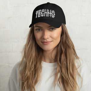 Low Profile Cap Techno Visual Effect | Techno Outfit