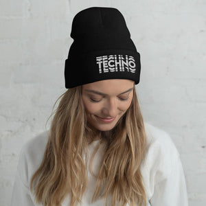 Techno Visual Effect 2 Beanie | Techno Outfit
