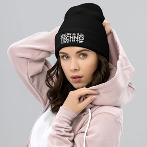 Techno Visual Effect 2 Beanie | Techno Outfit