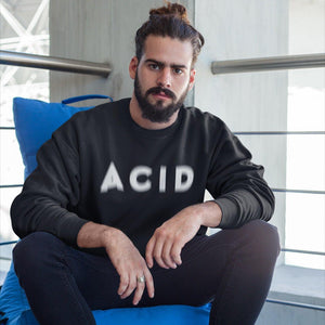 Acid Visual Effect Sweatshirt | Techno Outfit