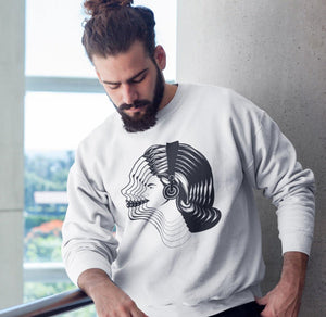 Women Visual Effect Sweatshirt | Techno Outfit