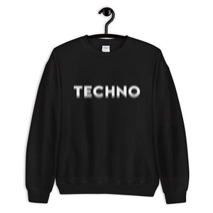 Techno Visual Effect Sweatshirt | Techno Outfit