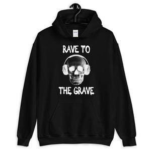 Rave To The Grave Hoodie | Techno Outfit