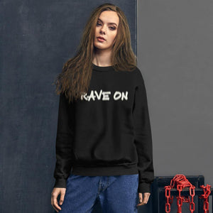 Rave On Visual Effect Sweatshirt | Techno Outfit