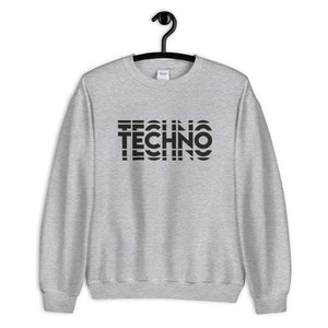 Techno Visual Effect 2 Sweatshirt | Techno Outfit