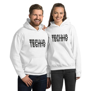 Techno Visual Effect 2 Hoodie | Techno Outfit