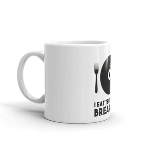 I Eat Techno For Breakfast Mug | Techno Outfit