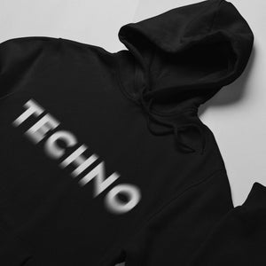 Techno Visual Effect Hoodie | Techno Outfit