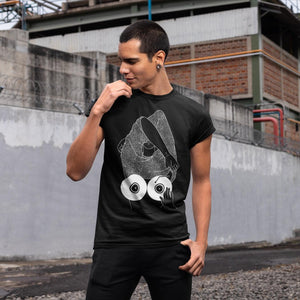 Vinyl Breast Softstyle T-Shirt | Techno Outfit