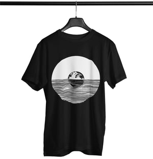 Vinyl Moon Softstyle T-Shirt | Techno Outfit