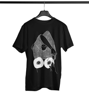 Vinyl Breast Softstyle T-Shirt | Techno Outfit
