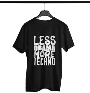 Less Drama More Techno Softstyle T-Shirt | Techno Outfit