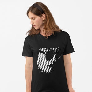 Abstract Face Softstyle T-Shirt | Techno Outfit