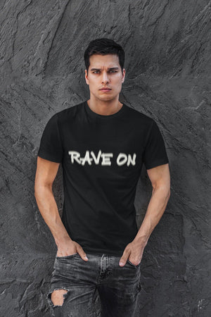 Rave On Visual Effect Softstyle T-Shirt | Techno Outfit