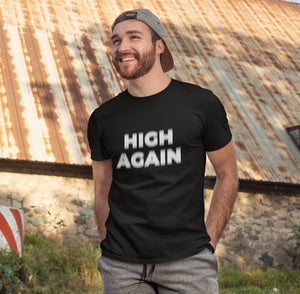 High Again Visual Effect Softstyle T-Shirt | Techno Outfit