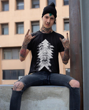 Static Movement Softstyle T-Shirt | Techno Outfit