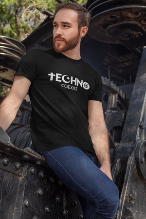 Techno Coexist Softstyle T-Shirt | Techno Outfit
