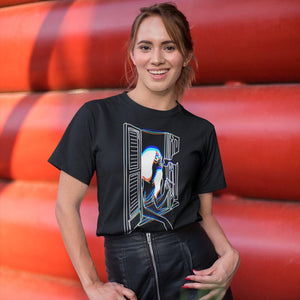 Women Visual Effect 3 Softstyle T-Shirt | Techno Outfit