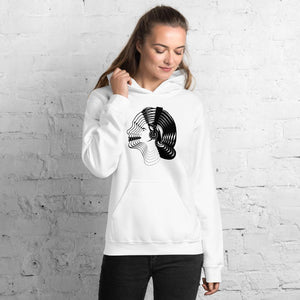 Women Visual Effect Hoodie | Techno Outfit