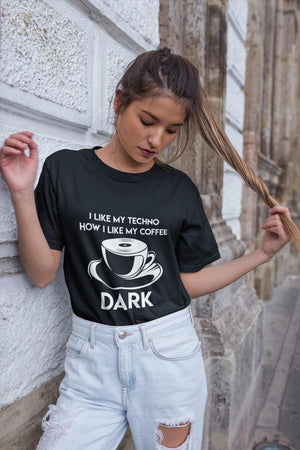 Techno Coffee Softstyle T-Shirt | Techno Outfit