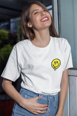 Acid Smiley Softstyle T-Shirt | Techno Outfit