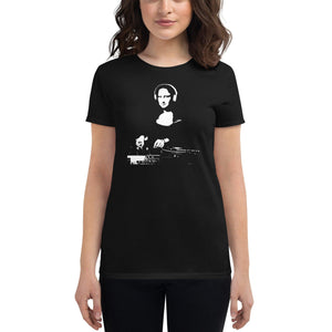Dj Mona Women's Fitted T-Shirt | Techno Outfit