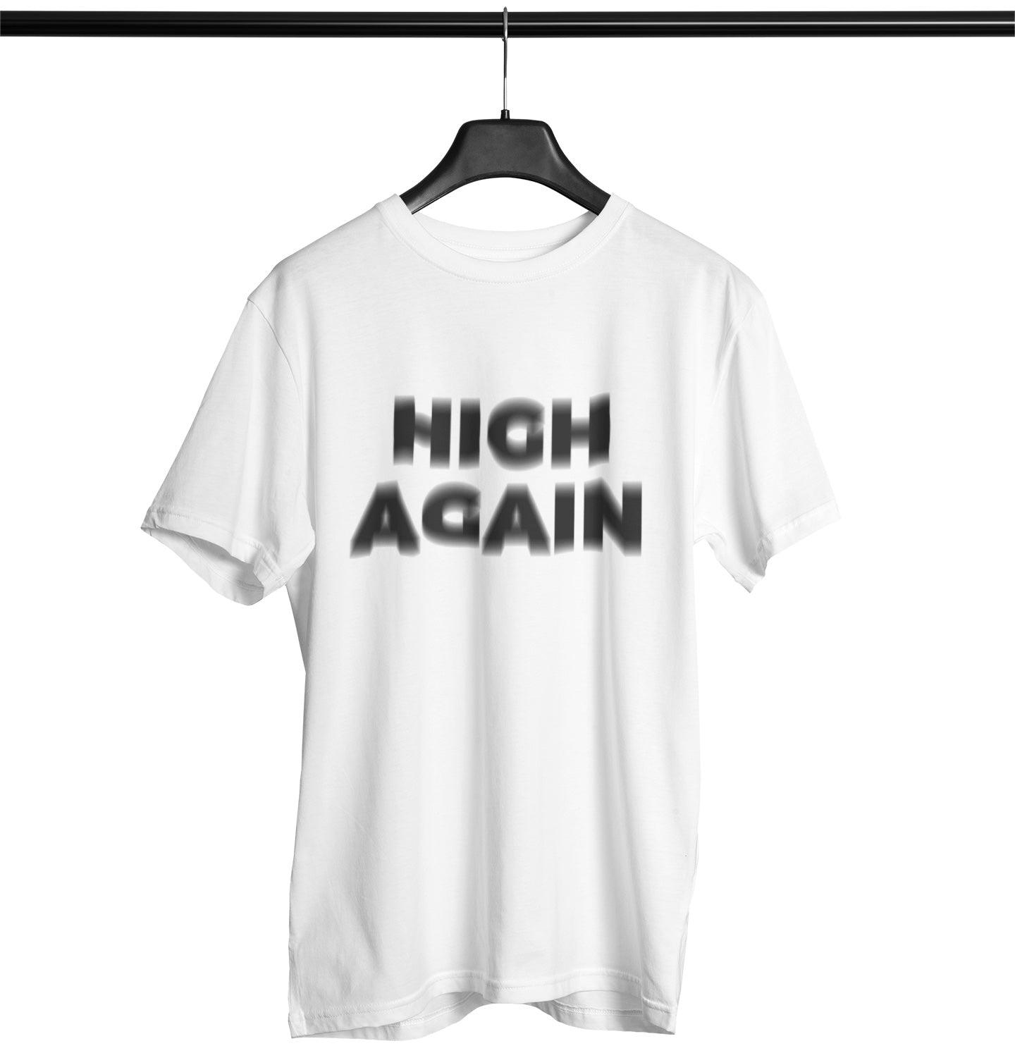 High Again Visual Effect Softstyle T-Shirt | Techno Outfit