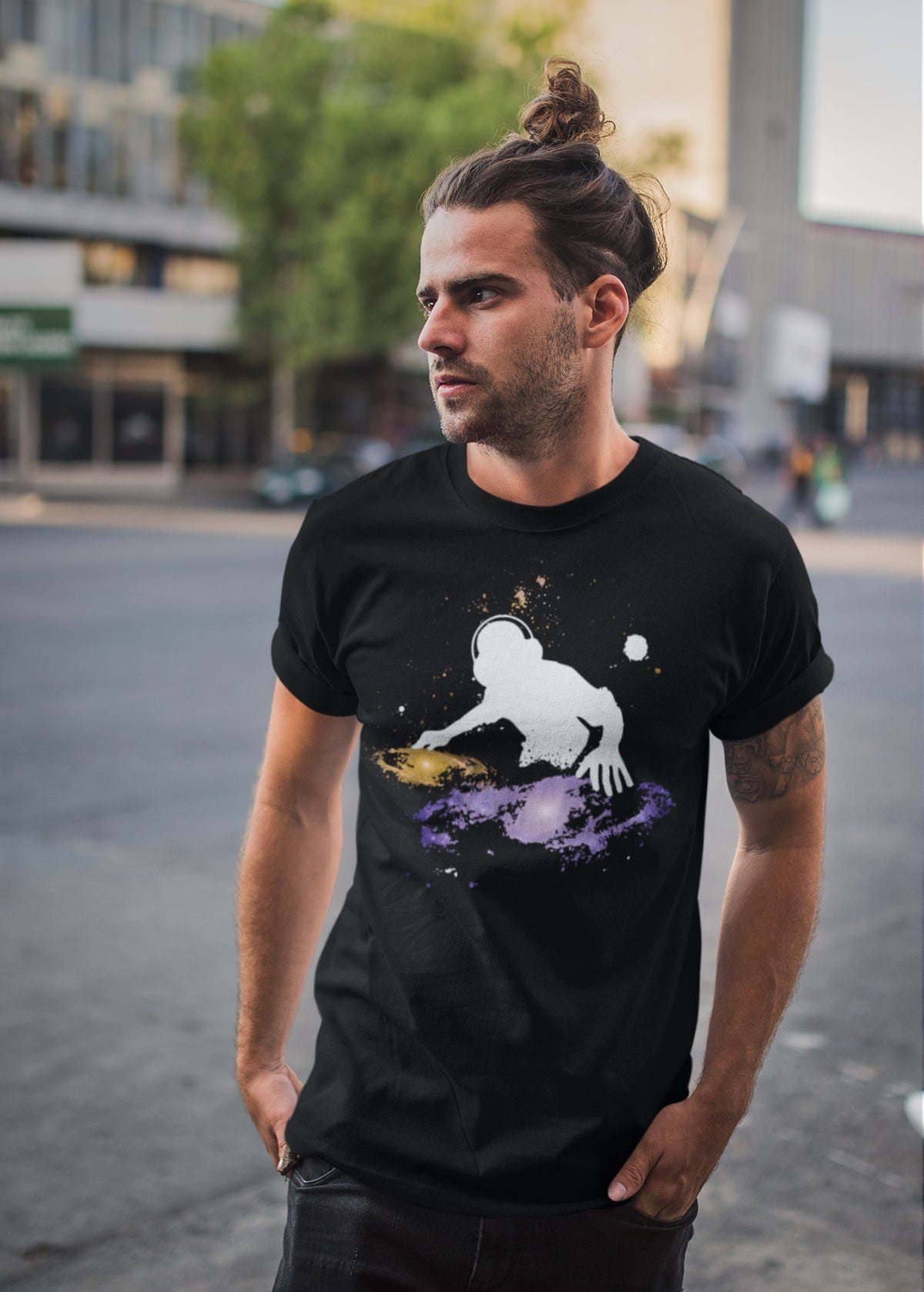 Cosmic Dj Softstyle T-Shirt