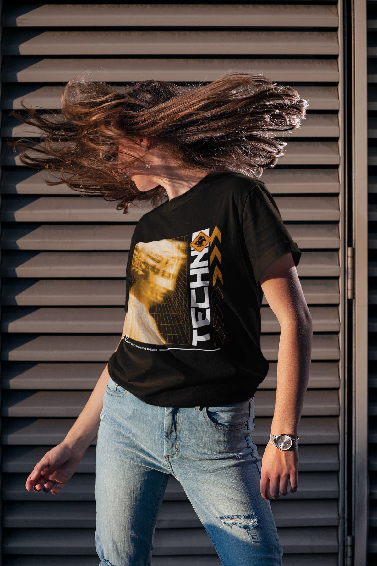 Techno Is The Answer Softstyle T-Shirt