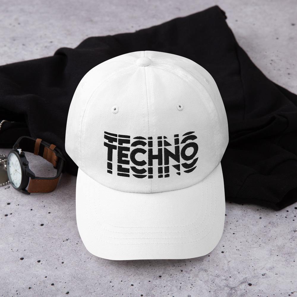 Low Profile Cap Techno Visual Effect | Techno Outfit