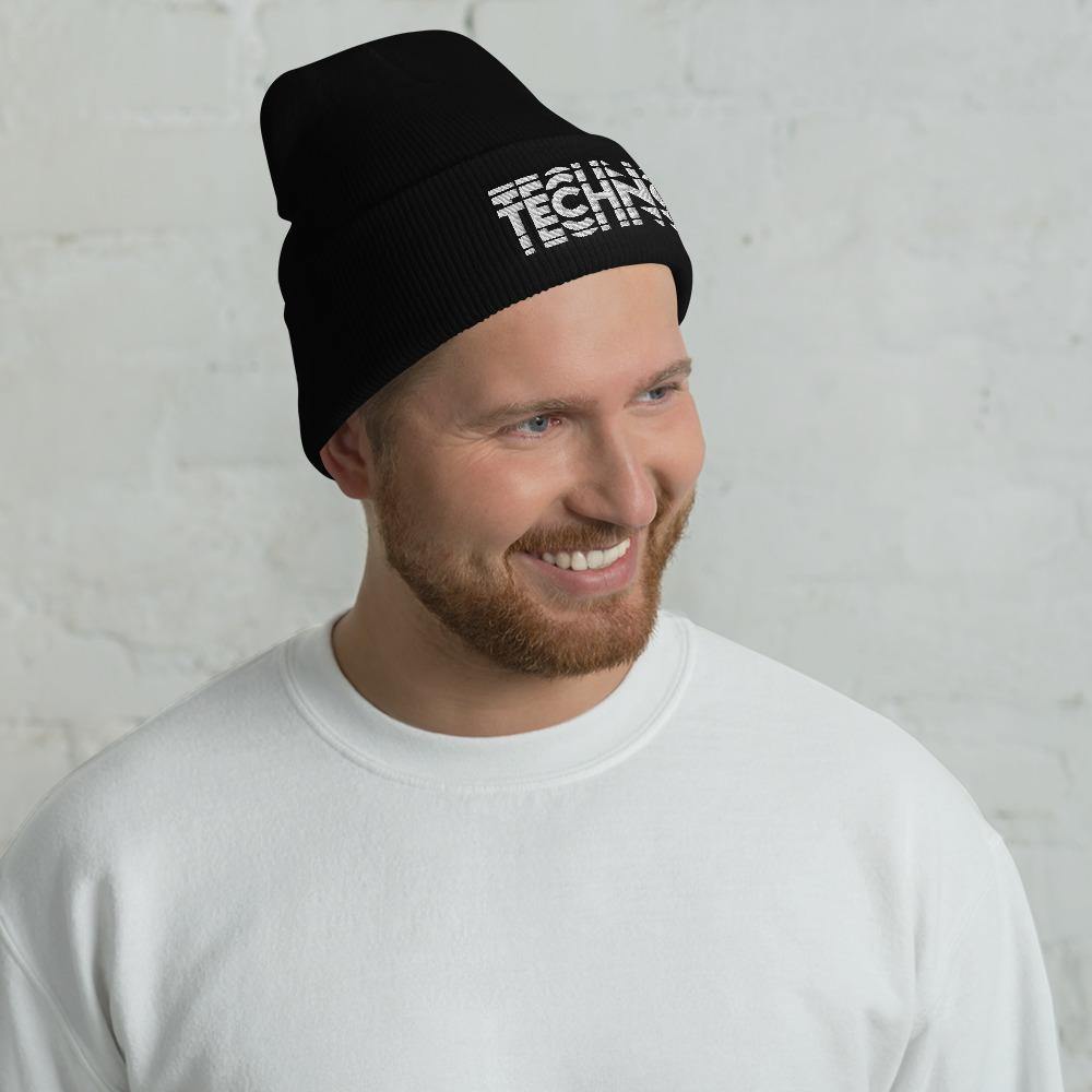 Techno Visual Effect 2 Beanie | Techno Outfit