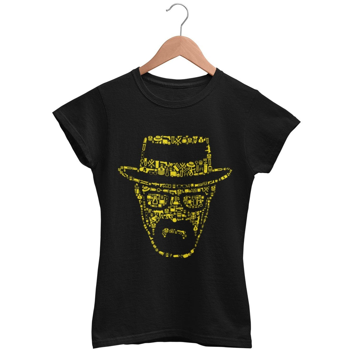 Heisenberg Women's Fitted T-Shirt | Techno Outfit