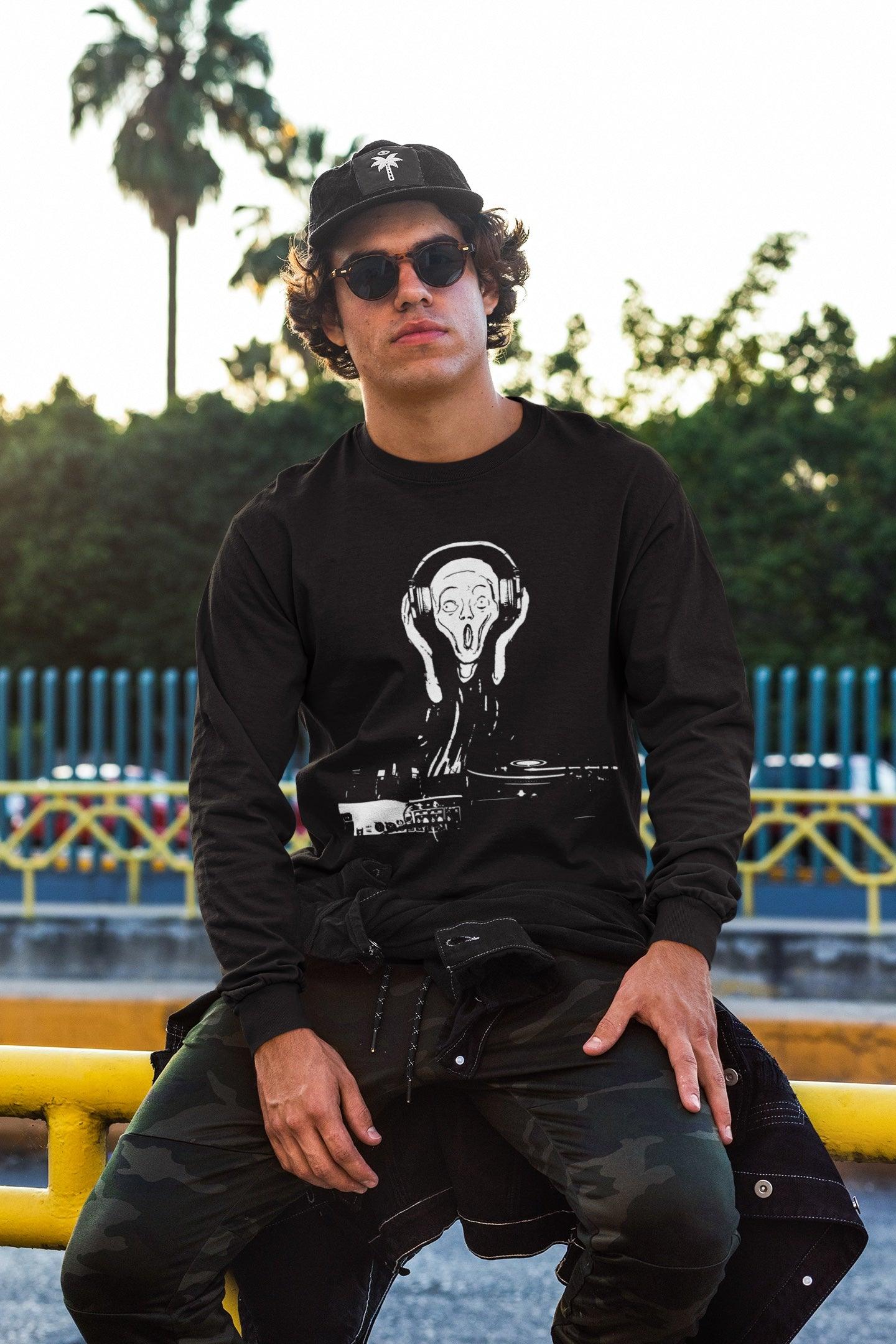 Techno Scream Sweatshirt | Techno Outfit