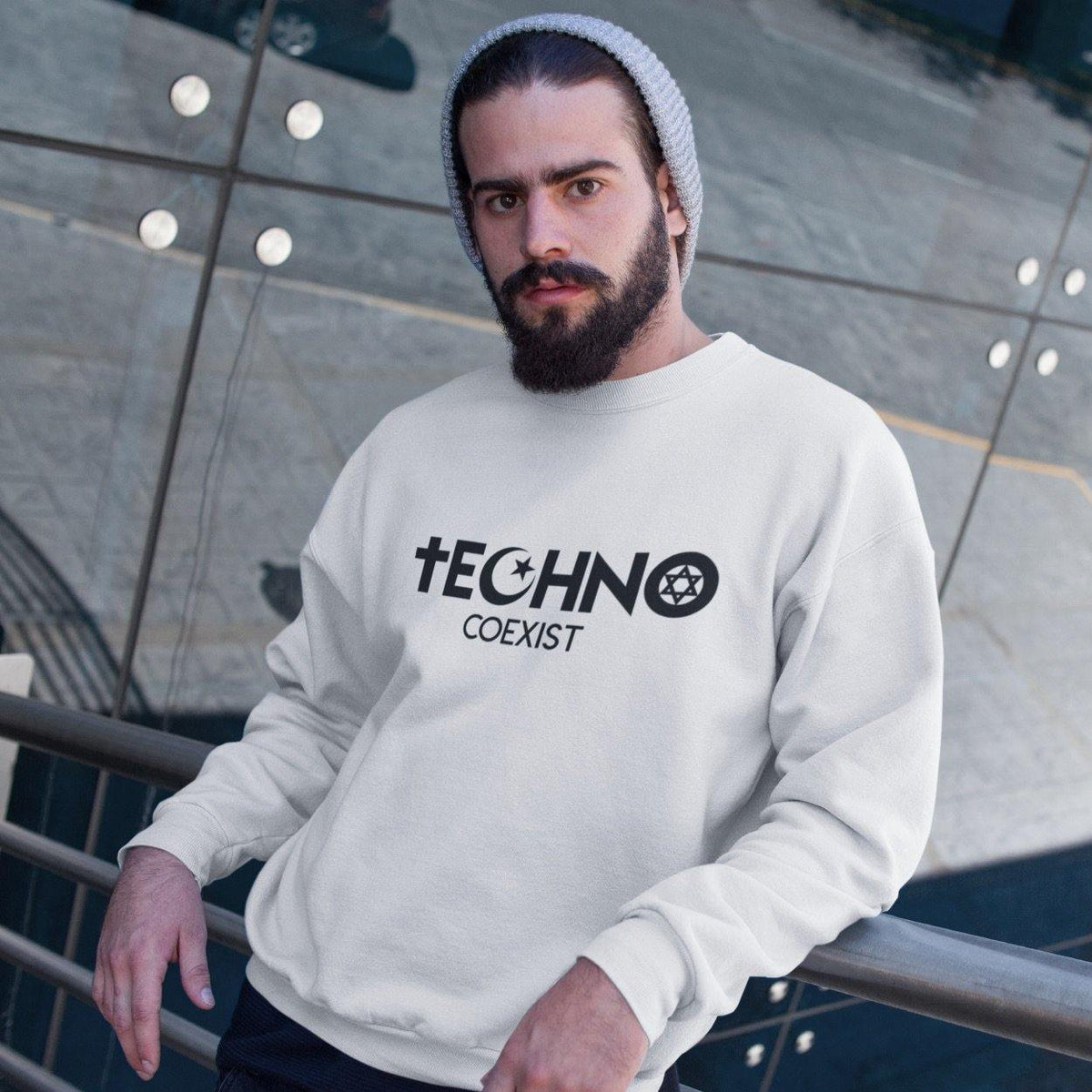 Techno Coexist Sweatshirt | Techno Outfit