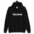 Techno Vinyl Hoodie | Techno Outfit