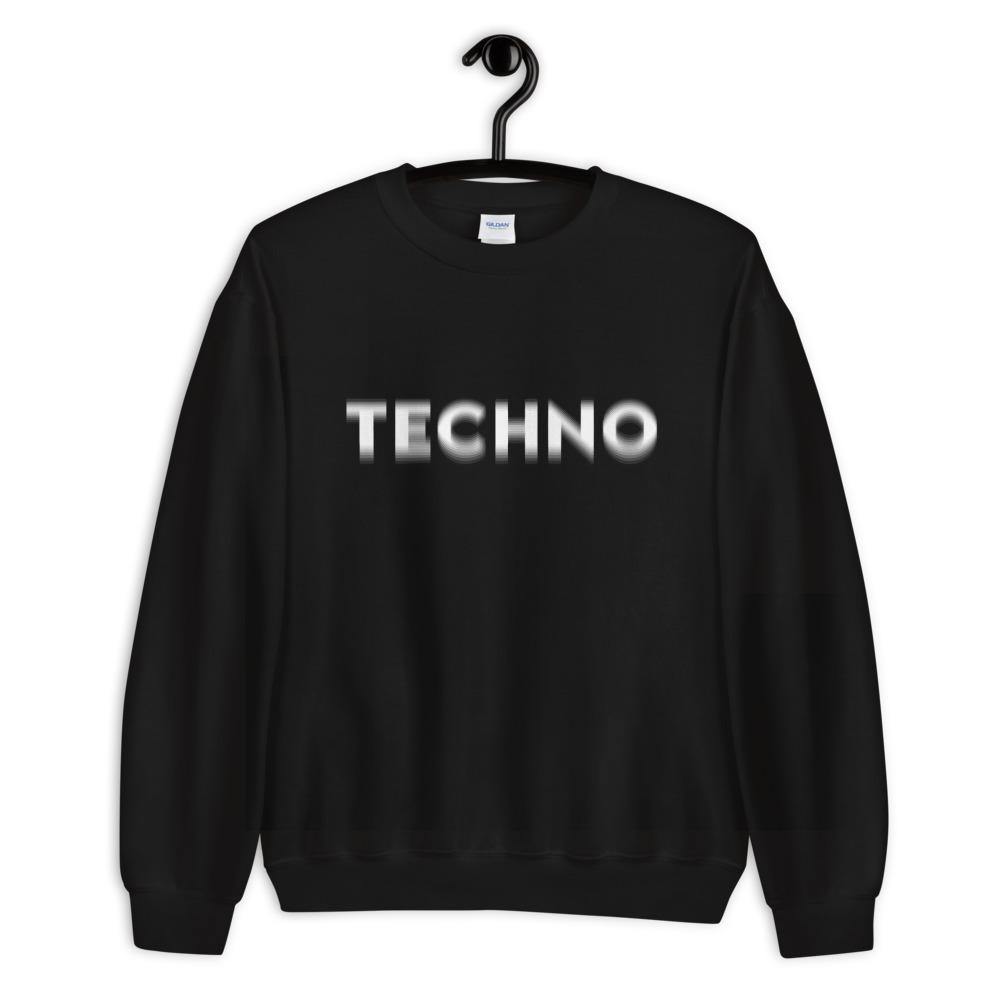 Techno Visual Effect Sweatshirt | Techno Outfit