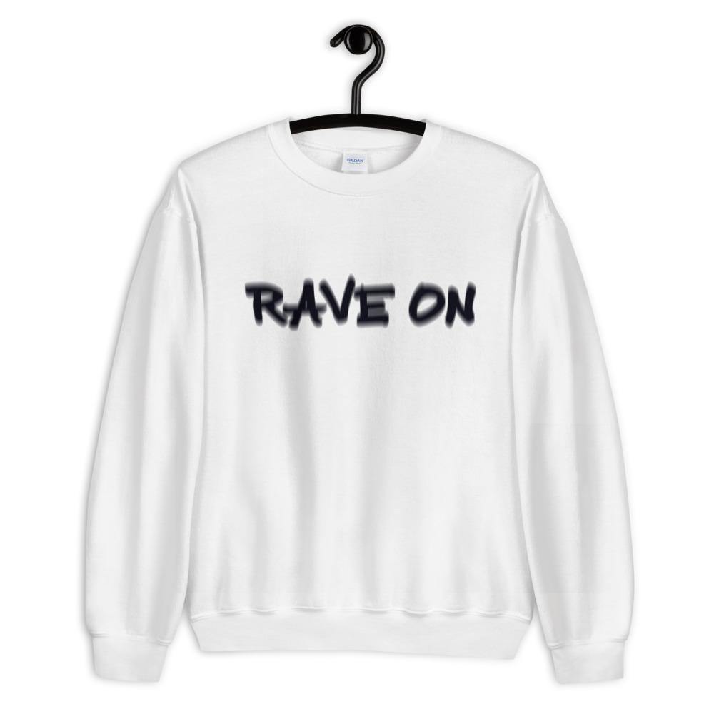 Rave On Visual Effect Sweatshirt | Techno Outfit