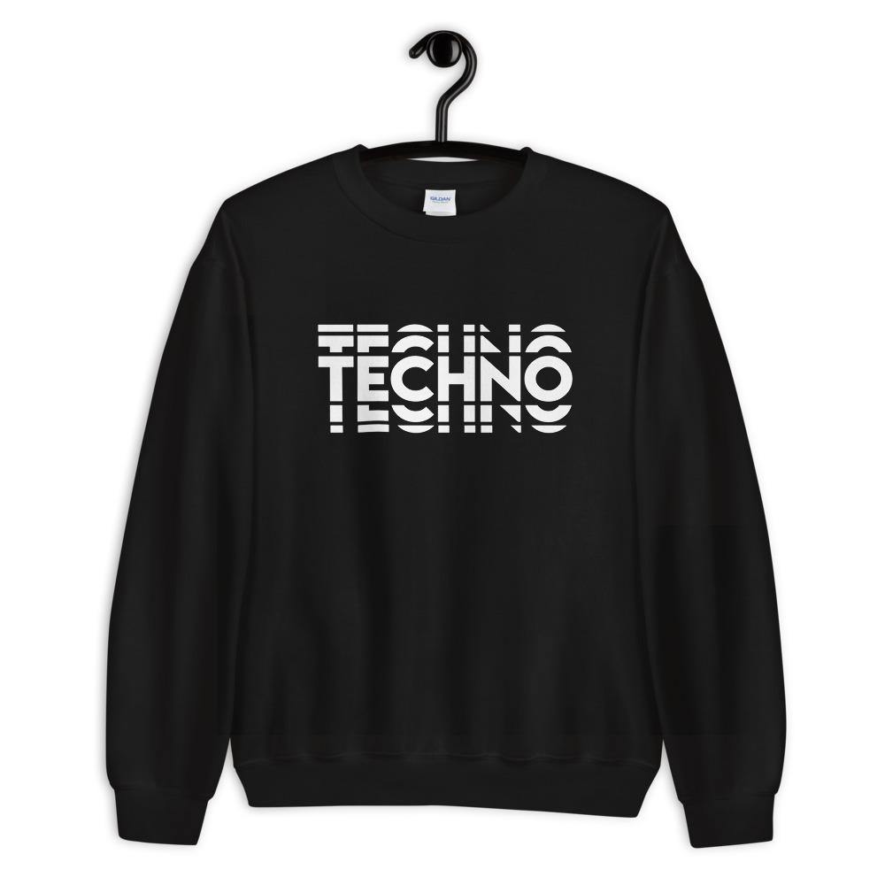 Techno Visual Effect 2 Sweatshirt | Techno Outfit