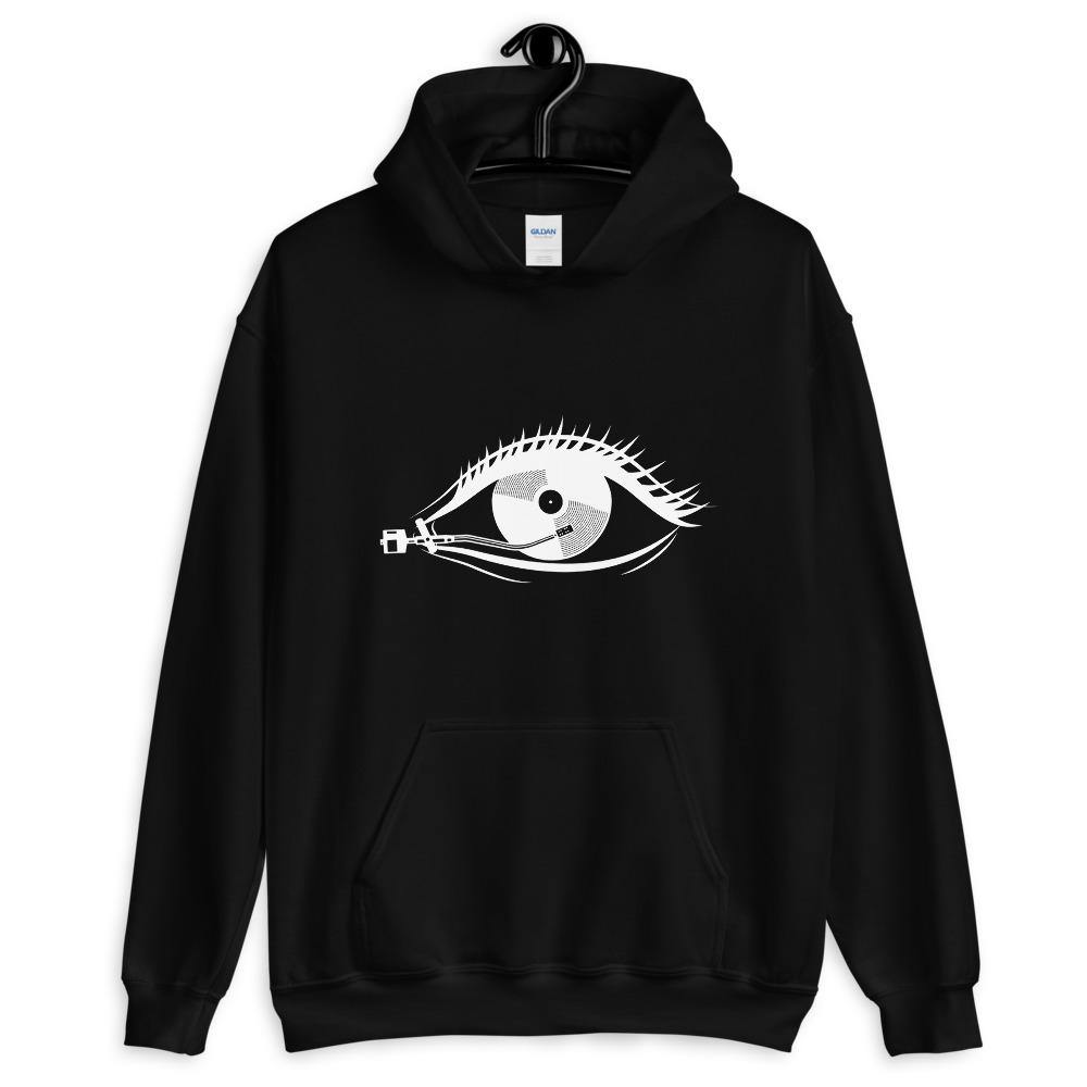 Vinyl Eye Hoodie | Techno Outfit
