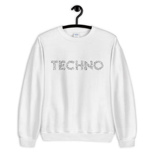 Techno Music Notes Sweatshirt | Techno Outfit