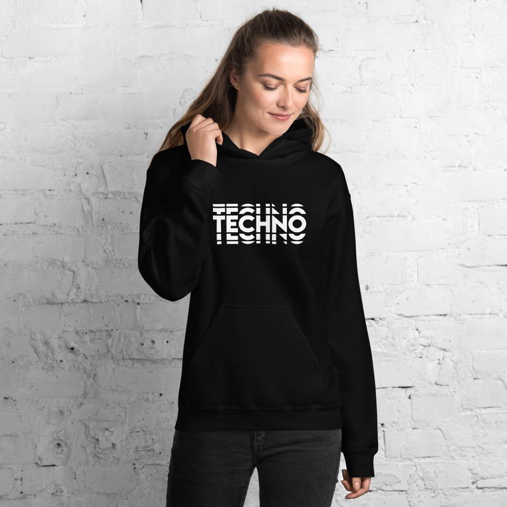 Techno Visual Effect 2 Hoodie | Techno Outfit