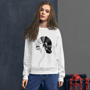 Women Visual Effect Sweatshirt | Techno Outfit