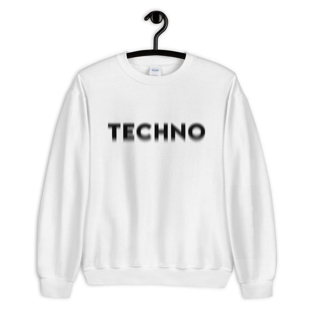 Techno Visual Effect Sweatshirt | Techno Outfit
