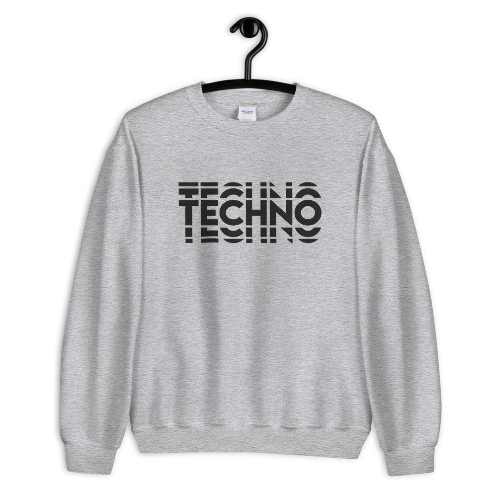 Techno Visual Effect 2 Sweatshirt | Techno Outfit