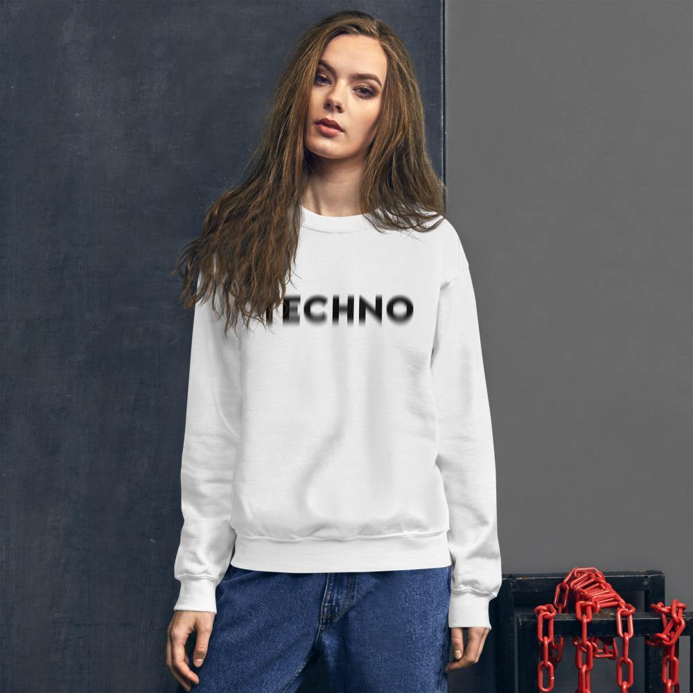 Techno Visual Effect Sweatshirt | Techno Outfit