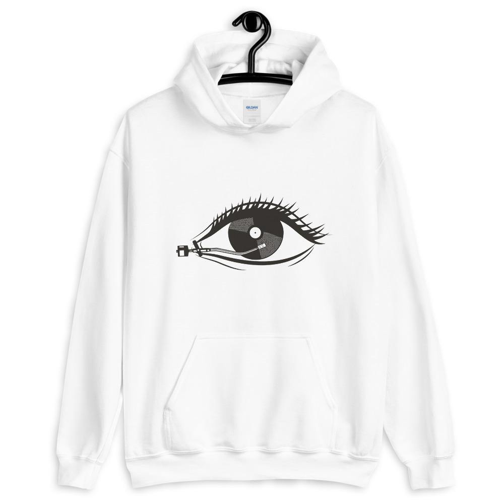 Vinyl Eye Hoodie | Techno Outfit