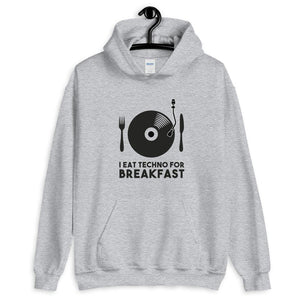 I Eat Techno For Breakfast Hoodie | Techno Outfit