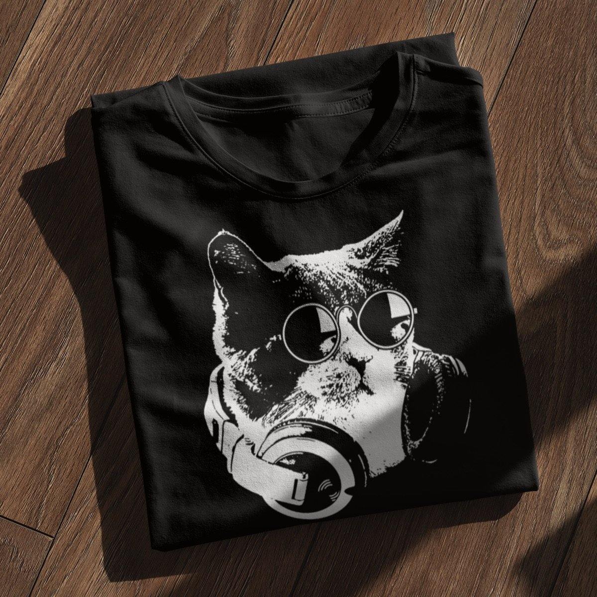 Techno Cat Softstyle T-Shirt | Techno Outfit