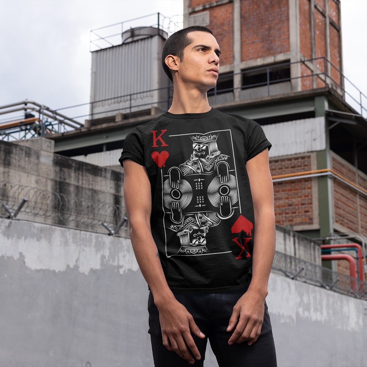 Dj King Of Hearts Softstyle T-Shirt