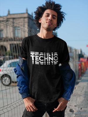 Techno Visual Effect 2 Softstyle T-Shirt | Techno Outfit